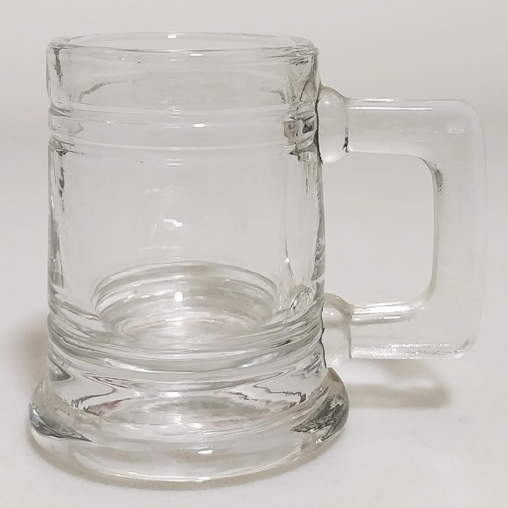 Vintage Clear Pitcher Style SHOT GLASS #S044 - Picture 3 of 5